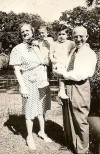 Peter and Paul Springberg with paternal grandparents - 1944